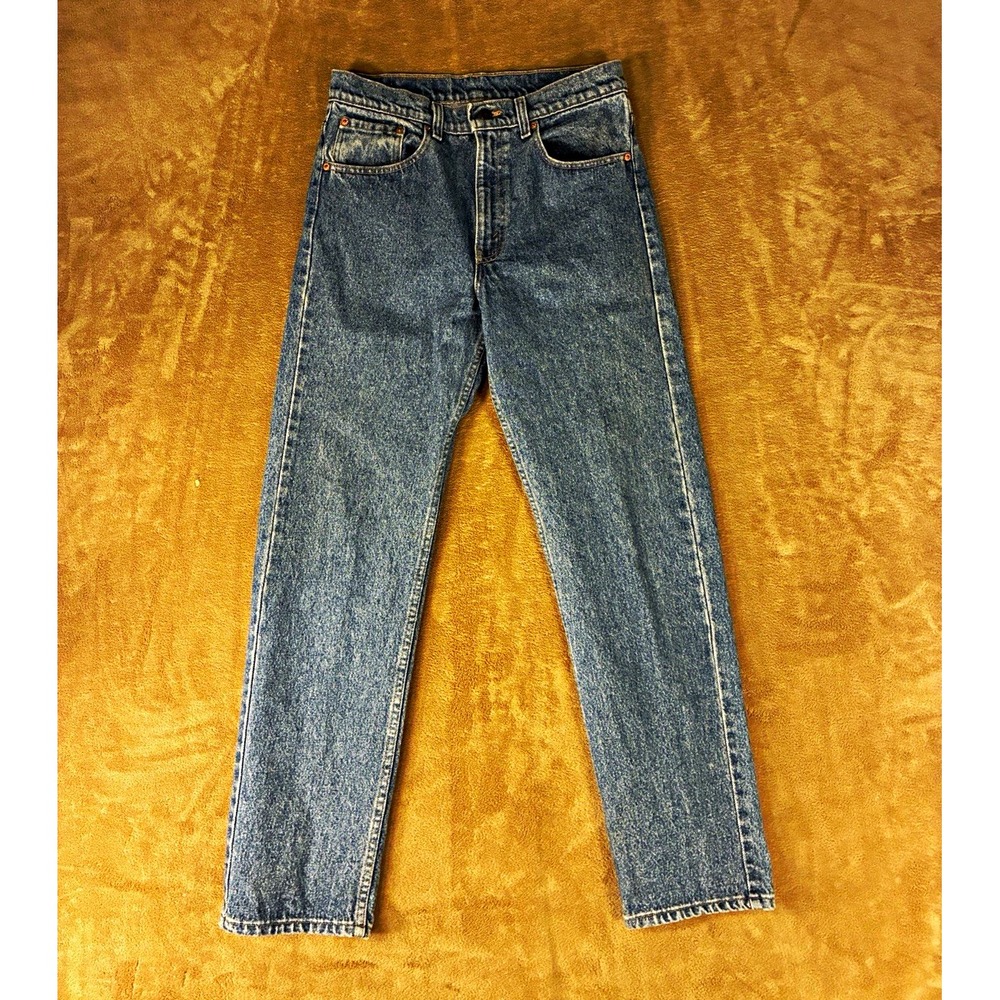 VTG 80s Levi's 505 Mens Jeans 32x30* Blue Med Wash Straight Leg USA Made (29x30)